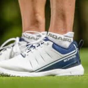 SQAIRZ speed2 White and Blue Athletic golf Shoes size 11